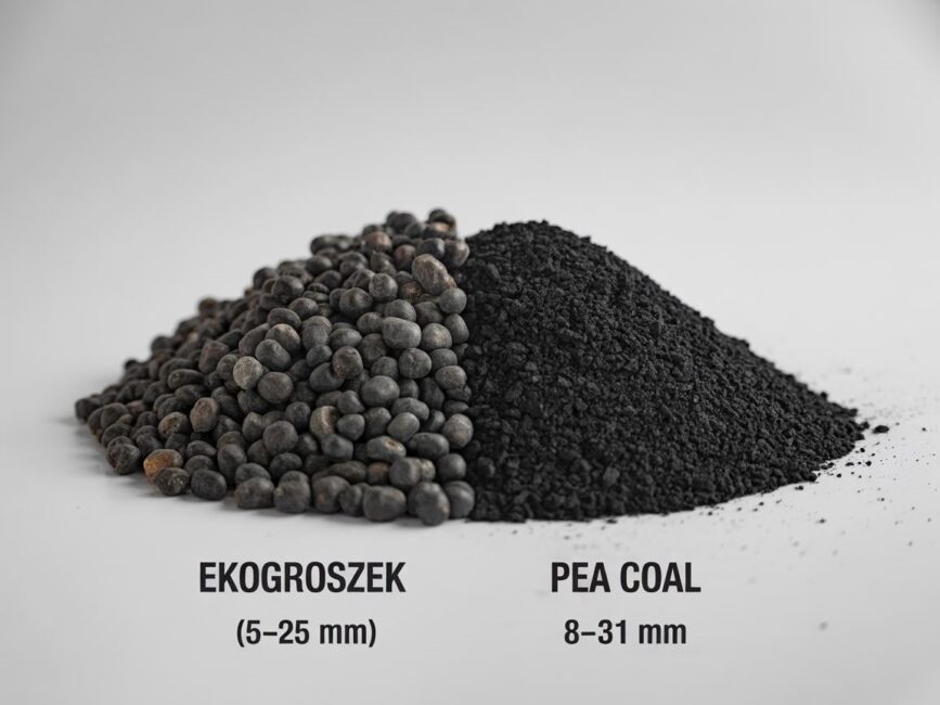 Porównanie ekogroszek groszek