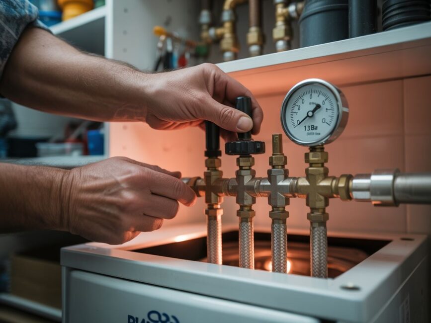 dopompowywanie wody do instalacjiheatglow