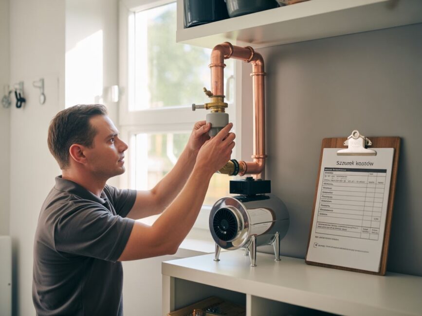 instalacja rur i komin