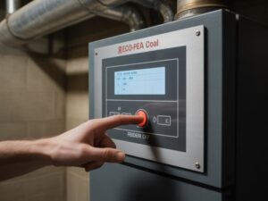 Jak wyłączyć podajnik w piecu na ekogroszek krok po kroku?