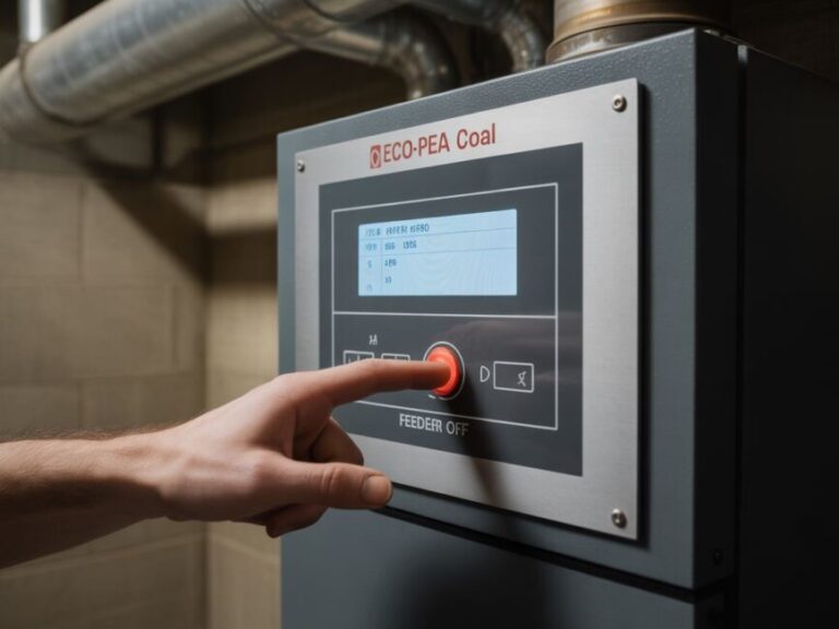 Jak wyłączyć podajnik w piecu na ekogroszek krok po kroku?