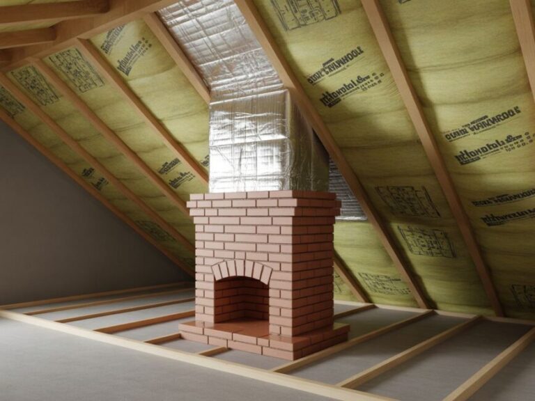 Czym ocieplić komin na strychu, żeby nie tracić ciepła?