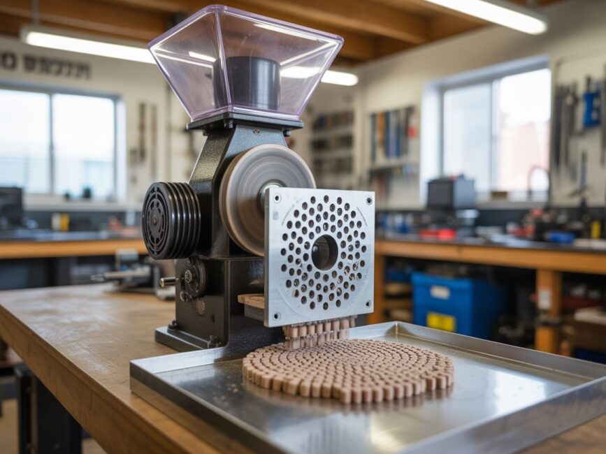 silnik z napędem pasowym