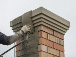 tynk cementowowapienny na komincegielnia+1