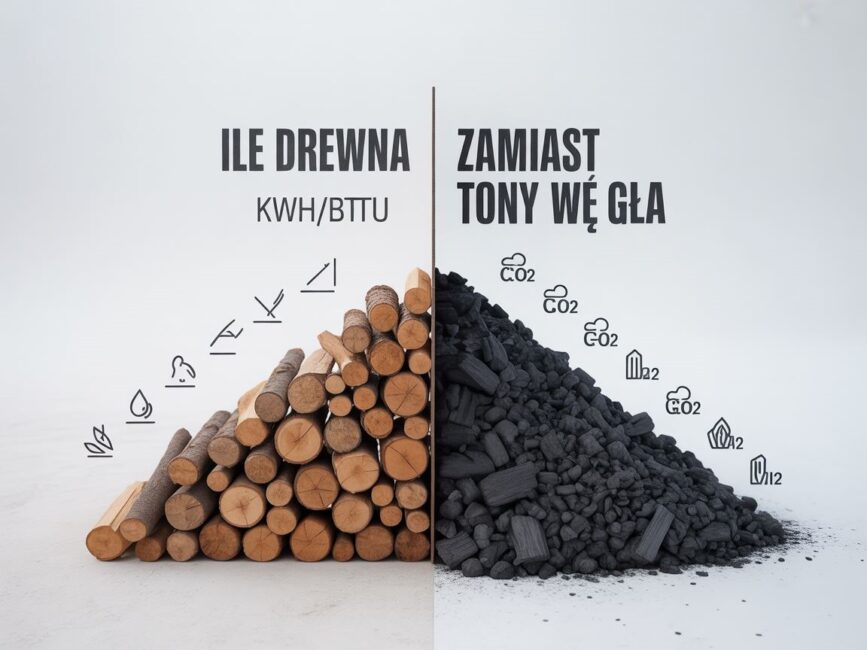 wpływ wilgotności drewna